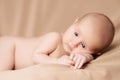 Sweet newborn baby Royalty Free Stock Photo