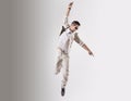 Portrait of a talented dancer making a dance move Royalty Free Stock Photo