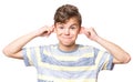 Portrait of teen boy Royalty Free Stock Photo