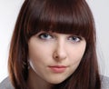 Portrait of teenage girl close-up