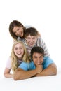 Portrait Of Teenage Girls And Boys Royalty Free Stock Photo