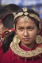 Portrait of Tharu woman, Nepal