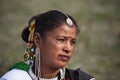 Portrait of Tharu woman, Nepal