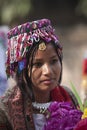 Portrait of Tharu woman, Nepal