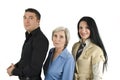 Portrait of three business people Royalty Free Stock Photo