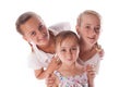 Portrait of three sisters Royalty Free Stock Photo