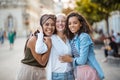 Portrait of three women.