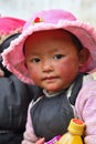 Portrait of a tibetan kid 2 Royalty Free Stock Photo