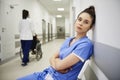 Portrait of tired doctors after long day at work Royalty Free Stock Photo