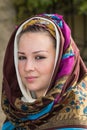 Portrait in traditional Sardinian costume