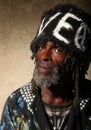 Portrait of a Transient Homeless African American Royalty Free Stock Photo