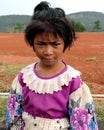 Portrait of a tribal Khasi baby girl