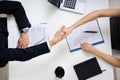 Two Businesspeople Shaking Hand Royalty Free Stock Photo