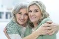 two smiling women Royalty Free Stock Photo