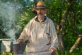 Portrait of Ukrainian bee-keeper Royalty Free Stock Photo