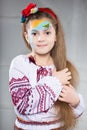 Portrait of Ukrainian girl