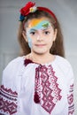 Portrait of Ukrainian girl