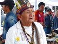 Portrait of unidentified ecuadorian healer