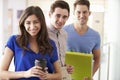 Portrait Of University Students On Further Education Course Royalty Free Stock Photo