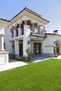 Portrait of Vestibule of luxury villa Royalty Free Stock Photo