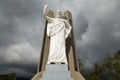 Epic Jesus statue Royalty Free Stock Photo