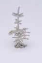 Small lone tree covered in hoar frost Royalty Free Stock Photo