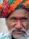 Portrait of villager from rural areas