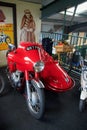 Portrait of vintage Motor cycle and sidecar