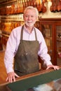 Portrait Of Violin Maker In Shop