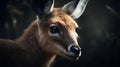 Animal, Mammal, Wildlife, Nature, Zoo, Portrait, Wild, Congo, Jungle, Forest, Close-up Royalty Free Stock Photo