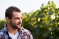 Portrait of winemaker