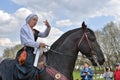 Portrait of a woman in historical costume Royalty Free Stock Photo