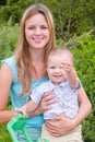 Portrait of woman with kid Royalty Free Stock Photo