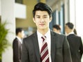 Portrait of a young asian business man Royalty Free Stock Photo