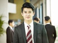 Portrait of a young asian business man Royalty Free Stock Photo