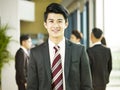 Portrait of a young asian business man Royalty Free Stock Photo