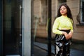 Portrait of young beautiful african american woman. Royalty Free Stock Photo