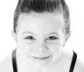Portrait of young beautiful dancer Royalty Free Stock Photo