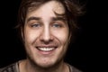 Portrait of young Caucasian man smiling