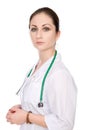 Portrait young female doctor Royalty Free Stock Photo