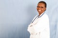 Portrait of a young female doctor Royalty Free Stock Photo