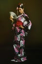 Portrait of young Japanese lady Royalty Free Stock Photo