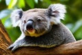 Portrait of a young koala, Australia