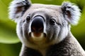 Portrait of a young koala, Australia