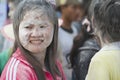 Portrait of a young Lao woman celebrating Lao New Year in Luang Prabang, Laos.