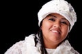 Portrait of a young latin woman smiling Royalty Free Stock Photo