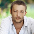 Portrait of young man close up Royalty Free Stock Photo