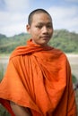Portrait of a young monk