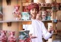 Portrait of a young Omani boy.