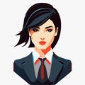 avatar of a young smart business woman